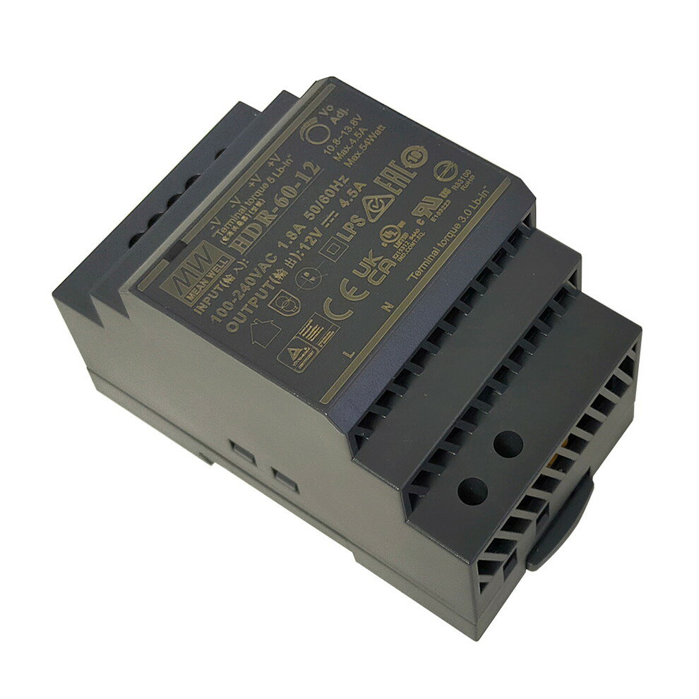 4554(1) XCb`Od 12V/4.5A (DIN[Ή) (HDR-60-12)