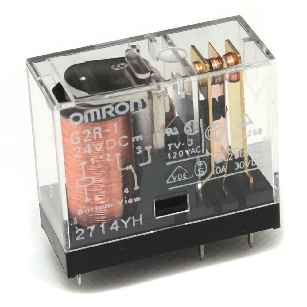 リレー 24VDC G2R-1 OMRON 100個