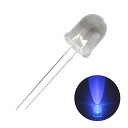 LED Ce^ 10mm NAY O/UV 200`300mcd 395`400nm 10