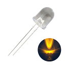 LED 発光ダイオード 10mm 砲弾型 黄色 2000-3000mcd 587-590nm 10個