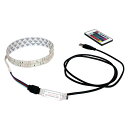 USB  LEDhe[vCg150cm RGB/Jt[3528 SMD] 24L[R^ x[X DC5V