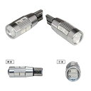 T10 LED ポジションランプ ナンバー灯 ルームランプ 10灯 ウェッジ球 12V車用 2個(2)