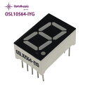 黄緑色 7セグメント LED表示器 アノードコモン 571nm OSL10564-IYG OptoSupply 1個