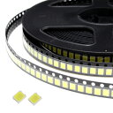 LEDチップ SMD 2835 白色 ホワイト 電子工作 DIY 3.2V-3.4V 16lm-18lm 6000K-6500K RA70 Y1707006 50個