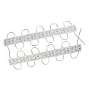 LEDモジュール 4灯タイプ 防水 12V 白色 45mm×38mm 拡散形 2835SMD 看板照明 間接照明 内照アクリル 20連 1セット