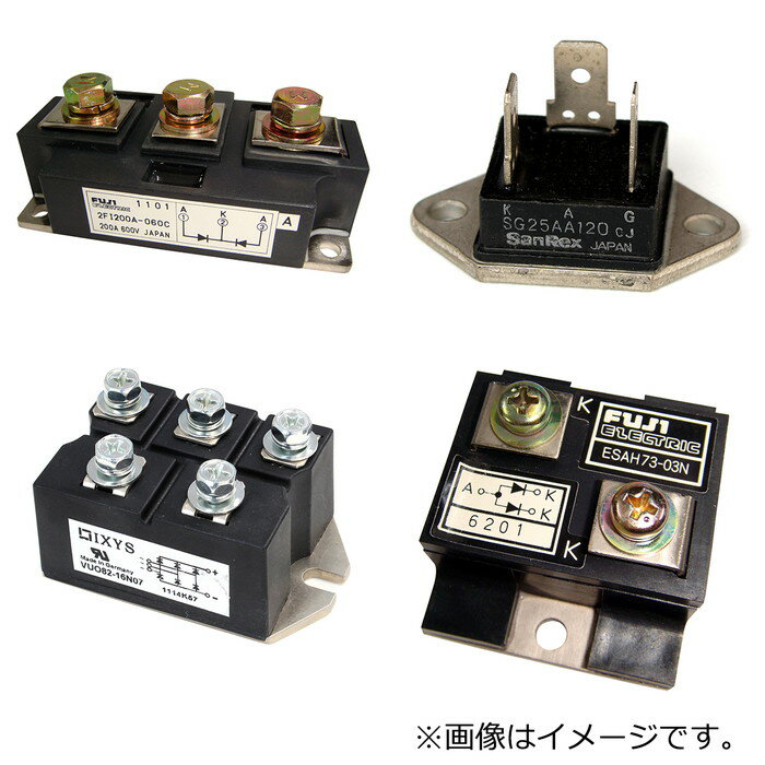 商品詳細 同梱物・セット内容 品名 数量 FBA50BA45 (パワーMOSFETモジュール) SanRex (中古) 1個 仕様・諸元 型番：FBA50BA45 メーカー：SanRex TYPE：パワーMOSFETモジュール（Power MOSFET Module） 商品状態：中古品(USED) ※こちらの商品は数量に限りがございます。 （大量注文をご希望の場合はお問い合わせください） ご質問はjapan@kaitodenshi.jpまで、お気軽にお問い合わせください。 おことわり ※注意：この商品は新品ではありません、中古品です。 中古品の中でも良品を選別しておりますが 万が一、初期不良等ございましたら交換させていただきます。 画像は同一型番のものです。 当店、倉庫内在庫につき代表して1台のみ撮影しています。 （記載内容には誤記や漏れがあることがございます。）