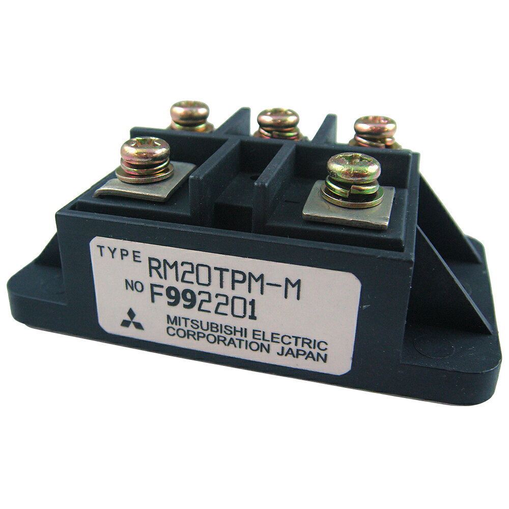 商品詳細 同梱物・セット内容 品名 数量 RM20TPM-M (パワーダイオードモジュール〉 MITSUBISHI (中古) 1個 仕様・諸元 型番：RM20TPM-M メーカー：MITSUBISHI TYPE：パワーダイオードモジュール（Power Diode Module） 商品状態：中古品(USED) ※こちらの商品は数量に限りがございます。 （大量注文をご希望の場合はお問い合わせください） ご質問はjapan@kaitodenshi.jpまで、お気軽にお問い合わせください。 おことわり ※注意：この商品は新品ではありません、中古品です。 中古品の中でも良品を選別しておりますが 万が一、初期不良等ございましたら交換させていただきます。 画像は同一型番のものです。 当店、倉庫内在庫につき代表して1台のみ撮影しています。 （記載内容には誤記や漏れがあることがございます。）