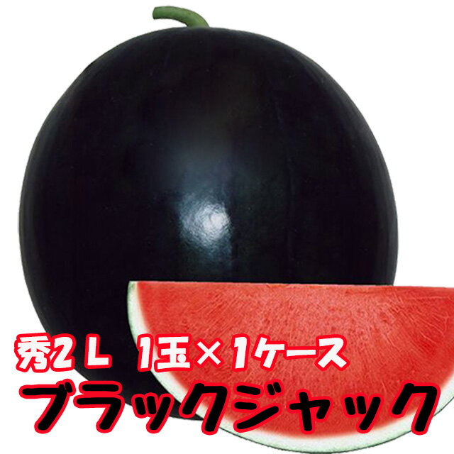 ブラックジャック スイカ 種無しすいか 送料無料 【 種なしスイカ 秀2L 1玉入 1ケース 】 黒皮 尾花沢スイカ スイカ 西瓜 ギフト お盆 お中元 お供え 山形 訳あり 農産物 お中元 1 玉 の 収穫 時期 見分け 方 訳あり 金色 羅王