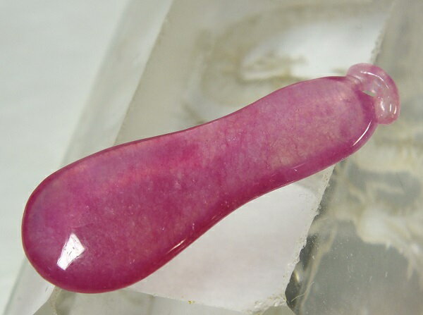 ■龍香堂■☆ミャンマー氷種翡翠（アイスジェダイト）甜瓜トップ33mm（v38）