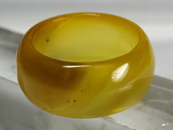 Rakuten - ■龍香堂■☆メノウ（瑪瑙）広幅リング21号（e2）