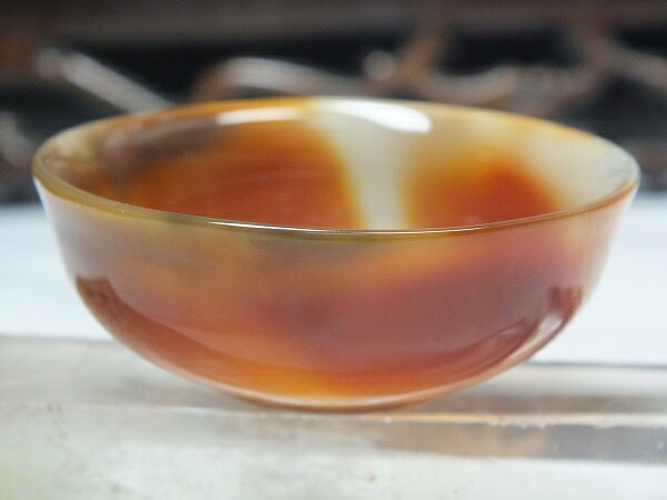 ■龍香堂■☆瑪瑙（メノウ）猪口（ぐい飲み）53mm