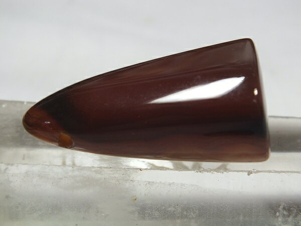 ■龍香堂■☆赤系瑪瑙(メノウ)印材 42mm