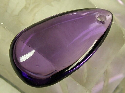 ■龍香堂■☆アメジスト(紫水晶)雫型トップ20mm ■龍香堂■☆アメジスト(紫水晶)雫型トップ20mm