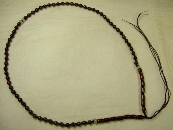 ■龍香堂■☆ペンダント用飾り紐（木製・翡翠入）