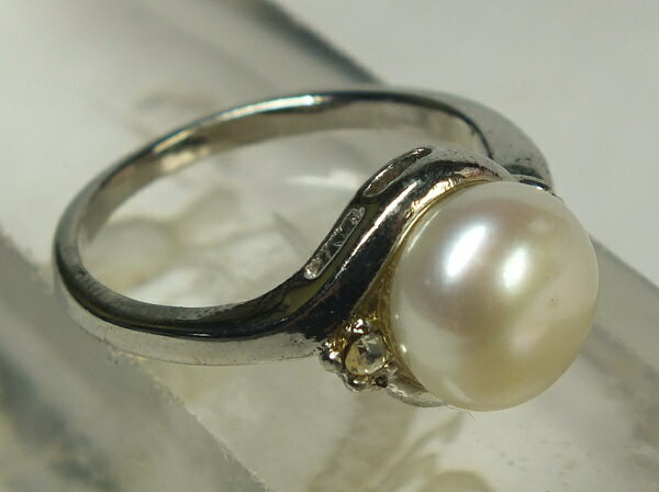 ■龍香堂■☆養殖真珠指輪12号（e）