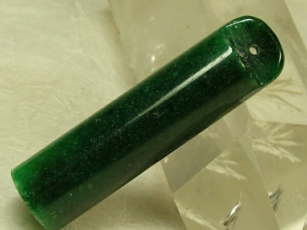 ■龍香堂■☆ミャンマー翡翠（ひすい）ペンダントトップ51mm