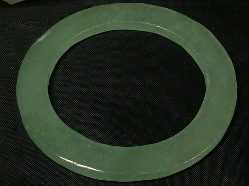 ■龍香堂■☆アクセ用ミャンマー氷種翡翠(ひすい)リング54mm ■龍香堂■☆アクセ用ミャンマー氷種翡翠(ひすい)リング54mm