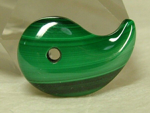 ■龍香堂■☆マラカイト勾玉21mm