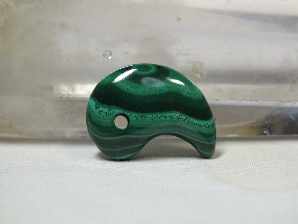 ■龍香堂■☆マラカイト勾玉25mm