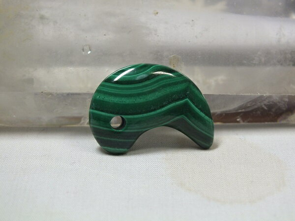 ■龍香堂■☆マラカイト勾玉25mm