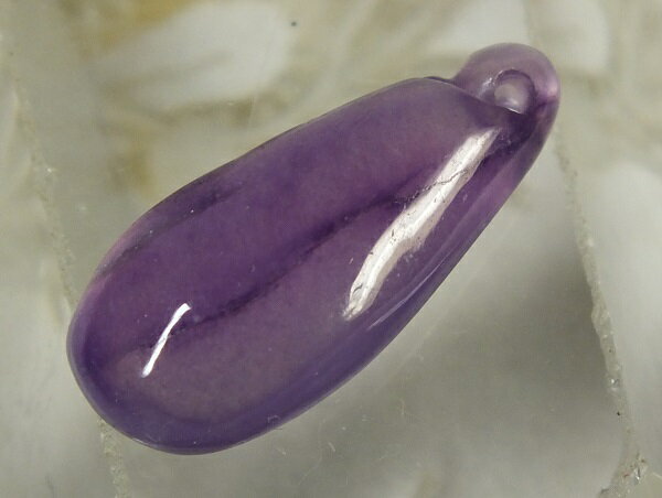 ■龍香堂■☆ミャンマーラベンダー氷種翡翠（アイスジェダイト）甜瓜トップ20mm（j14）