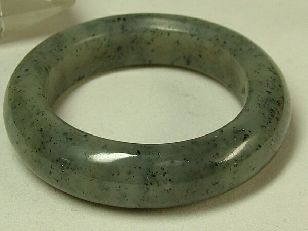 ■龍香堂■☆アクセ用　和田白玉（ホータンはくぎょく）リング型54mm（v2）