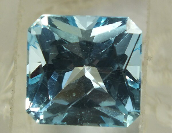 ■龍香堂■☆ブルートパーズ角型ルース15mm