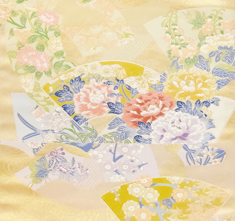 【京楽布】 織小風呂敷 蝶（紺）