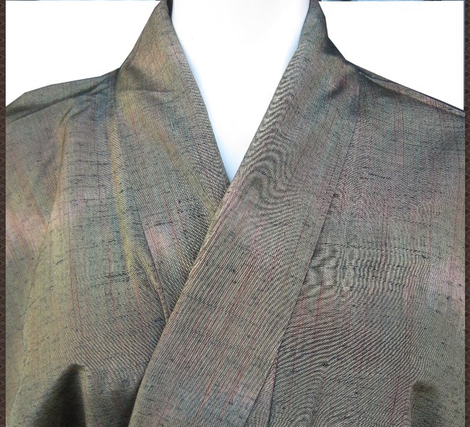 着物 正絹 紬 リサイクル着物 中古着物 アンティーク着物