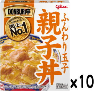 グリコ DONBURI亭 親子丼 210gx10個set【賞味4ヵ月以上】S 1