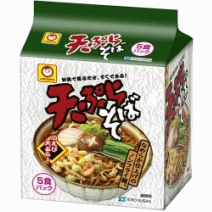 マルちゃん天ぷらそば5食袋x6個set【賞味4ヵ月以上】Lのサムネイル