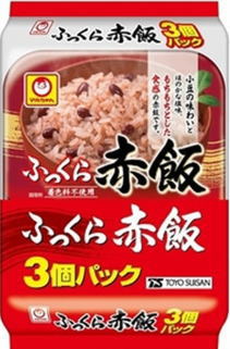 マルちゃん ふっくら赤飯3個パック x2パック【賞味120日以上】R