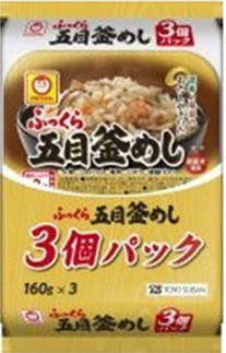 マルちゃん ふっくら五目釜めし 3個パックx2パック【賞味75日以上】R