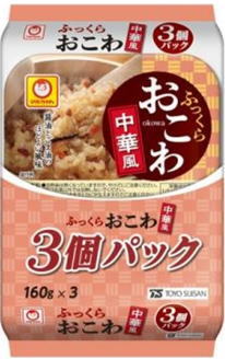 マルちゃん ふっくらおこわ中華風 3個パックx2個set【賞味2ヶ月以上】R