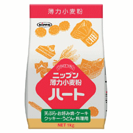 ニップン ハート薄力小麦粉 1kgx5袋set 【賞味180日以上】