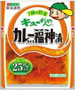 商品説明 カレーライス福神漬がリニューアルしました！塩分を25%カットしさらに食べやすくなりました。スッキリとした甘みとキレのある後味が特徴です。 賞味期限4ヶ月(メーカー製造日より) ※実際お届け商品は短くなります メーカーの都合によりパッケージ、仕様、製造地などが変更になる場合がございます。 メーカー 東海漬物株式会社 原材料 だいこん(中国、国産)、きゅうり(中国)、なす、れんこん、しょうが、なたまめ、ごま、しそ、漬け原材料〔砂糖類(水あめ、砂糖、ぶどう糖果糖液糖)、アミノ酸液、しょうゆ、食塩、本みりん、醸造酢、たんぱく加水分解物、酵母エキス、香辛料〕／調味料(アミノ酸)、酸味料、酸化防止剤(ビタミンC)、増粘剤(キサンタン)、甘味料(アセスルファムK、スクラロース)、カロチノイド色素、香料、(一部に小麦・ごま・大豆を含む) 栄養成分表 (100gあたり） 熱量：92kcal、たんぱく質：1.8g、脂質：0g、炭水化物：20.6g、食塩相当量：2.7g 注意事項 ・製造元の都合により、予告なくパッケージ・容量等の変更がある場合がございます。 (※パッケージ・容量等が異なる場合でも返品、交換の対応は不可となります） ・出荷までに約1週間前後かかる場合もございますので予めご了承下さい。