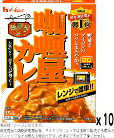 Rakuten - ハウス カリー屋カレー甘口 180gx10個set【賞味4ヵ月以上】S