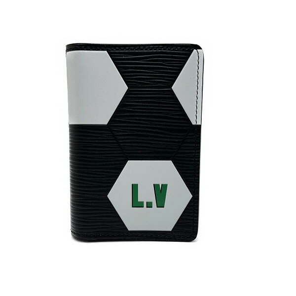 【新品】★ルイ・ヴィトン LOUIS VUITTON★ 財布/エピ/カードケース/名刺入/オーガナイザードゥポッシュ/ノワール/2018FIFAワールドカップライセンスコレクション/M63296 【SA4924】【税込価格】【質屋出店】【あす楽対応】のサムネイル