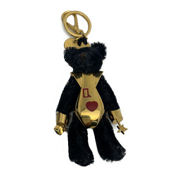 ◆プラダ PRADA◆ キーホルダー/チャーム/ファブリック×メタル/黒/1ARB04 【SA5940】【税込価格】【質屋出店】【中古】【あす楽対応】のサムネイル