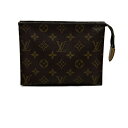 ★ルイ・ヴィトン LOUIS VUITTON★ 化粧用ポーチ/モノグラム/ポッシュトワレット19/M47544 【LM1163】【税込価格】【質屋出店】【中古】...