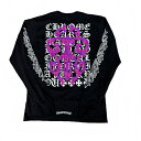 ◆クロムハーツ Chrome Hearts◆ メンズ/ロンT/ダガーアイチャート/ポケット/コットン/黒/ブラック/2023/#L 【SA7361】【税込価格】【質屋出店】【中古】【あす楽対応】