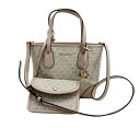 ◆マイケルコース Michael Kors◆ 2WAYバッグ/エヴァ/エクストラスモール/PVC×レザー/ベージュ×ピンク/30F9GV0T1B 【BAG416...