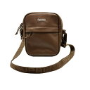 ◆シュプリーム Supreme◆ ショルダーバッグ/レザー/ブラウン/2.5L 【BAG4302】【税込価格】【質屋出店】【中古】【あす楽対応】