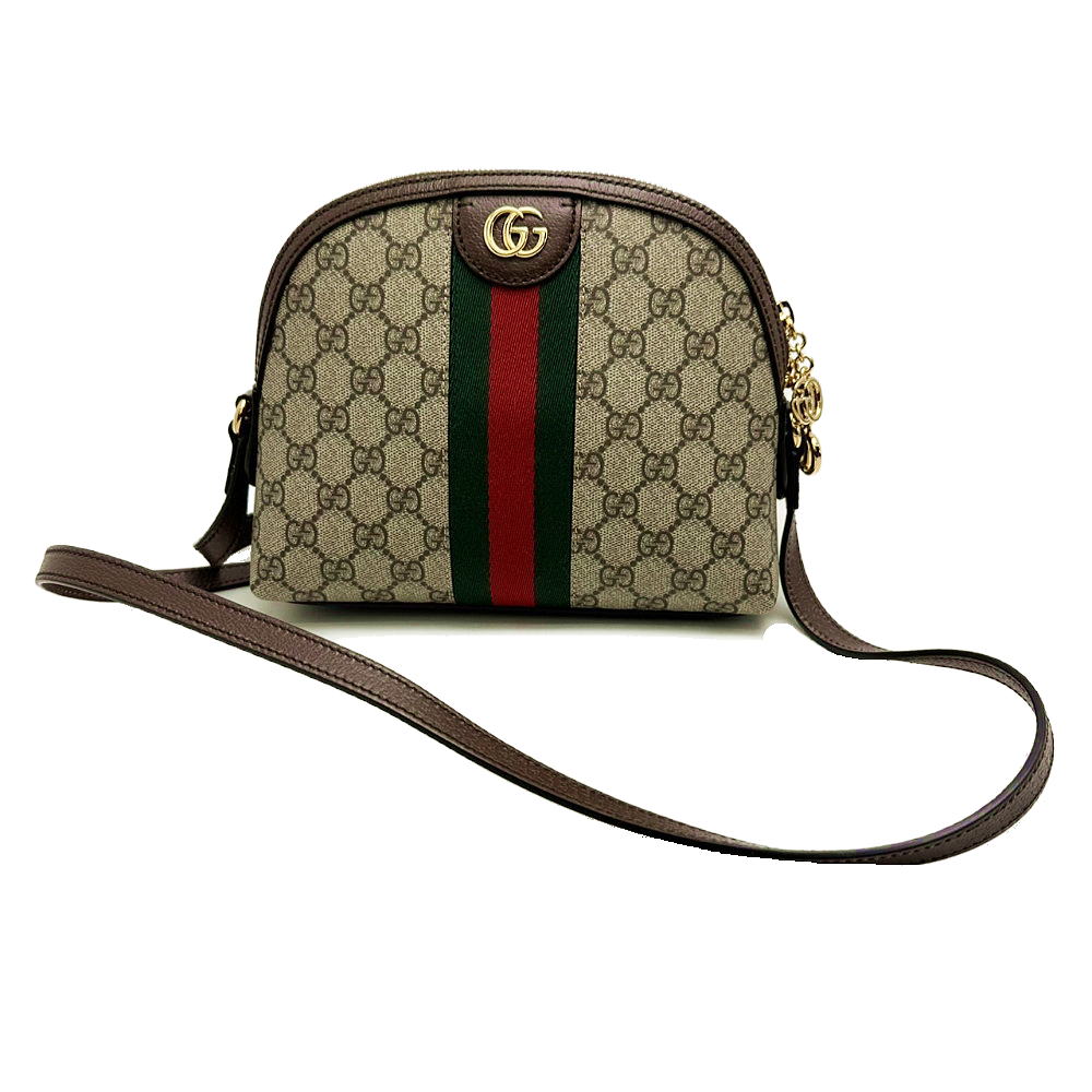 Rakuten - ◇グッチ GUCCI◇ ショルダーバッグ/オフィディア/GGスプリーム/シェリー/PVC×レザー/こげ茶×ベージュ/499621 【BAG4321】【税込価格】【質屋出店】【中古】【あす楽対応】