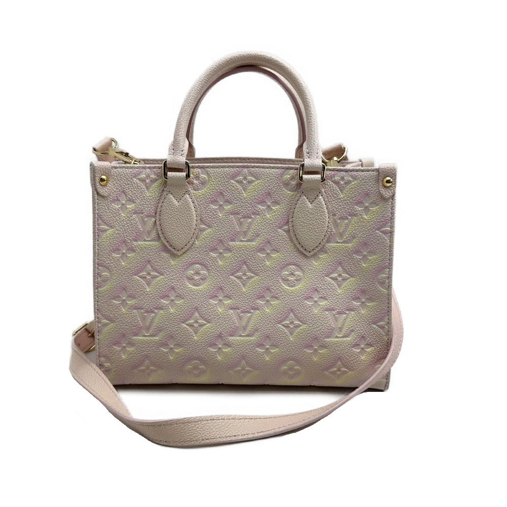 ★ルイ・ヴィトン LOUIS VUITTON★ ハンドバッグ/アンプラント/オンザゴーPM/ライトピンク/M46168 【LV2240】【税込価格】【質屋出店】【中古】【あす楽対応】