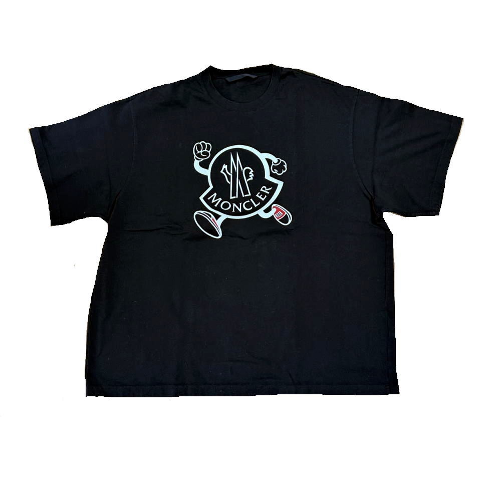 樂天商城 - ◆モンクレール MONCLER◆ メンズ/Tシャツ/CREAM PRINTED TEE/コットン/ブラック/#L/2023SS//I10918C00010 【SA8224】【税込価格】【質屋出店】【中古】【あす楽対応】
