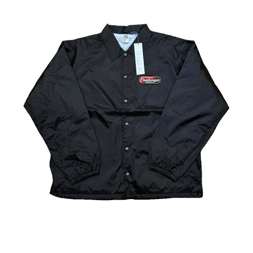 ◆チャレンジャー CHALLENGER◆ メンズ/コーチジャケット/TWO TONE LOGO COACH JACKET/ナイロン×ポリエステル/2025SS/#L/黒/CLG-JK025-005 【SA8322】【税込価格】【質屋出店】【新品】【あす楽対応】 ◆チャレンジャー CHALLENGER◆ メンズ/コーチジャケット/TWO TONE LOGO COACH JACKET/ナイロン×ポリエステル/2025SS/#L/黒/CLG-JK025-005 【SA8322】【税込価格】【質屋出店】【新品】【あす楽対応】