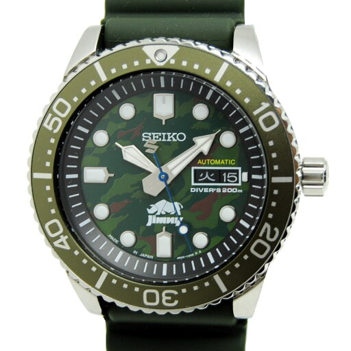 ◆セイコー SEIKO◆ 【箱 保(未記入)】メンズ時計/セイコー×スズキジムニー/ダイバーズウォッチ/フォレストモデル/SS×樹脂/グリーン×カモフラ柄/4R36-15S0 【MW1902】【税込価格】【質屋出店】【新品】【あす楽対応】 ◆セイコー SEIKO◆ 【箱 保(未記入)】メンズ時計/セイコー×スズキジムニー/ダイバーズウォッチ/フォレストモデル/SS×樹脂/グリーン×カモフラ柄/4R36-15S0 【MW1902】【税込価格】【質屋出店】【新品】【あす楽対応】