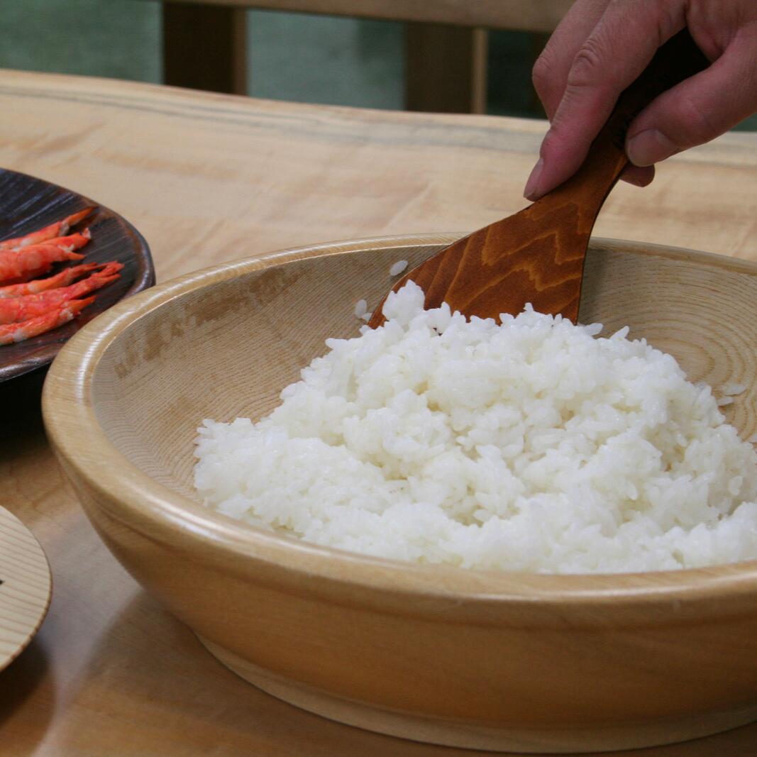 【3合～4合目安】作りやすくておしゃれな ちらし寿司の器 ( こね鉢 ) 浅30cm すしおけ 寿司桶 日本製 ちらし寿司 桶 送料無料