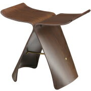 天童木工 スツール 椅子 バタフライスツール（ローズウッド板